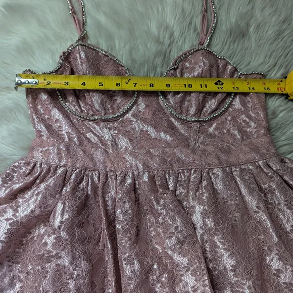 NWT For Love and Lemons Shai Maxi Gown Dress - Picture 10 of 16